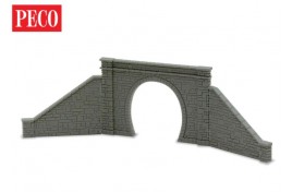 Tunnel Mouths x 2 Retaining Walls x 4 for Single Track N Scale